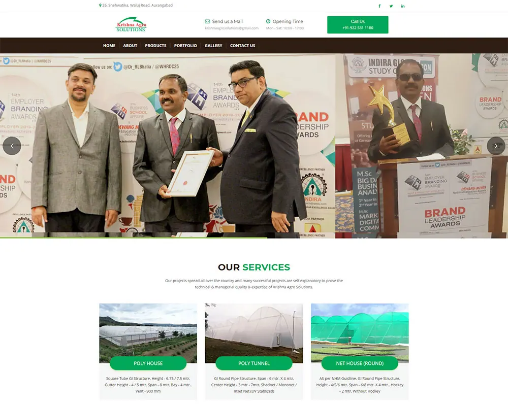 Representative work example